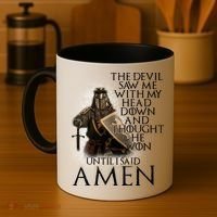 Devil Though He Won Until I Said Amen Coffee Mug thumb 4