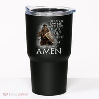 Devil Though He Won Until I Said Amen Tumbler thumb 0