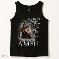 Devil Though He Won Until I Said Amen Tank Top thumb 2