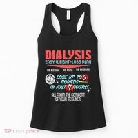Dialysis Easy Weight Loss Plan A Funny Dialysis Women's Tank Top thumb 0