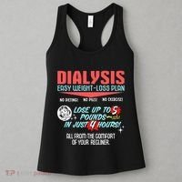 Dialysis Easy Weight Loss Plan A Funny Dialysis Women's Tank Top thumb 3