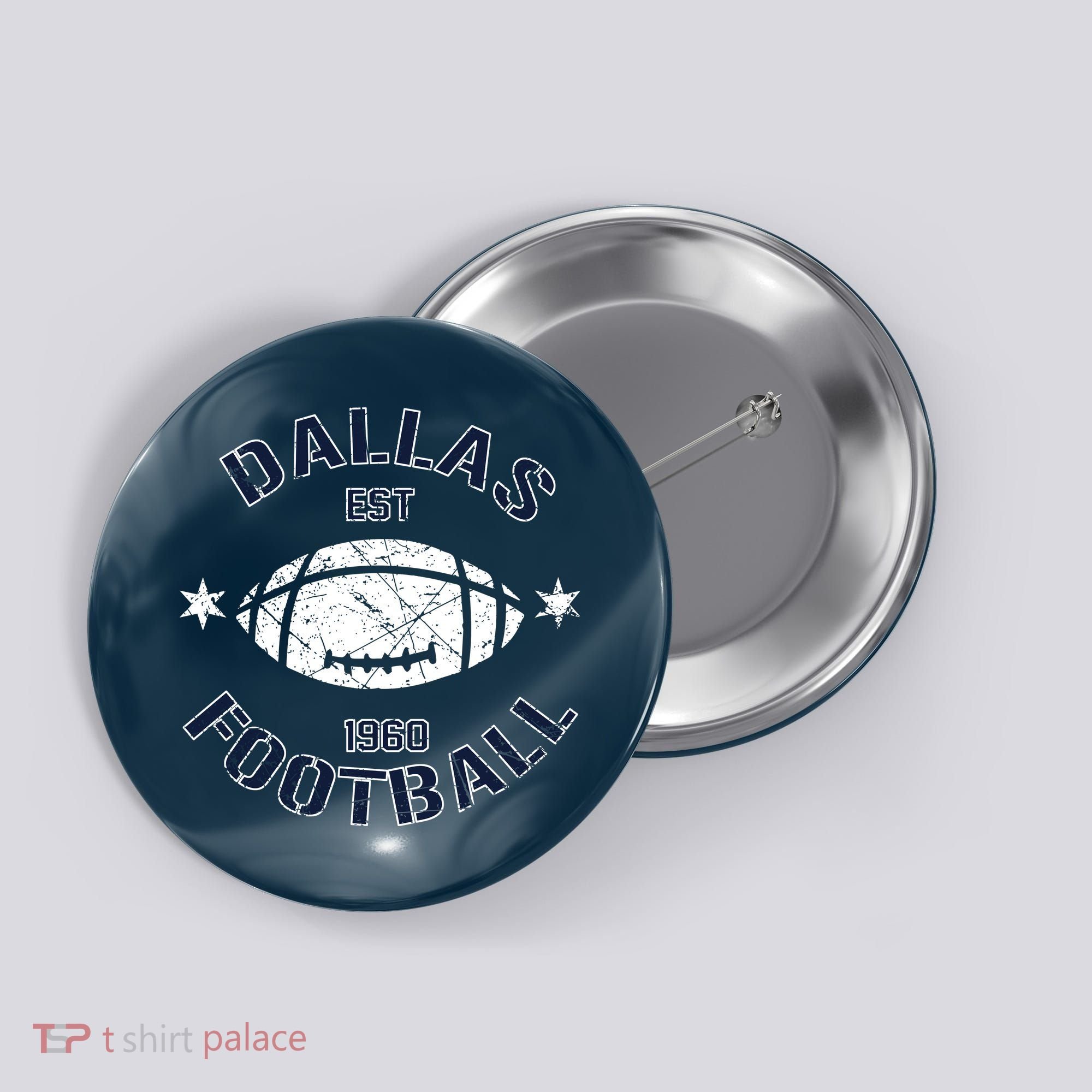 Dallas Football 1960 Button