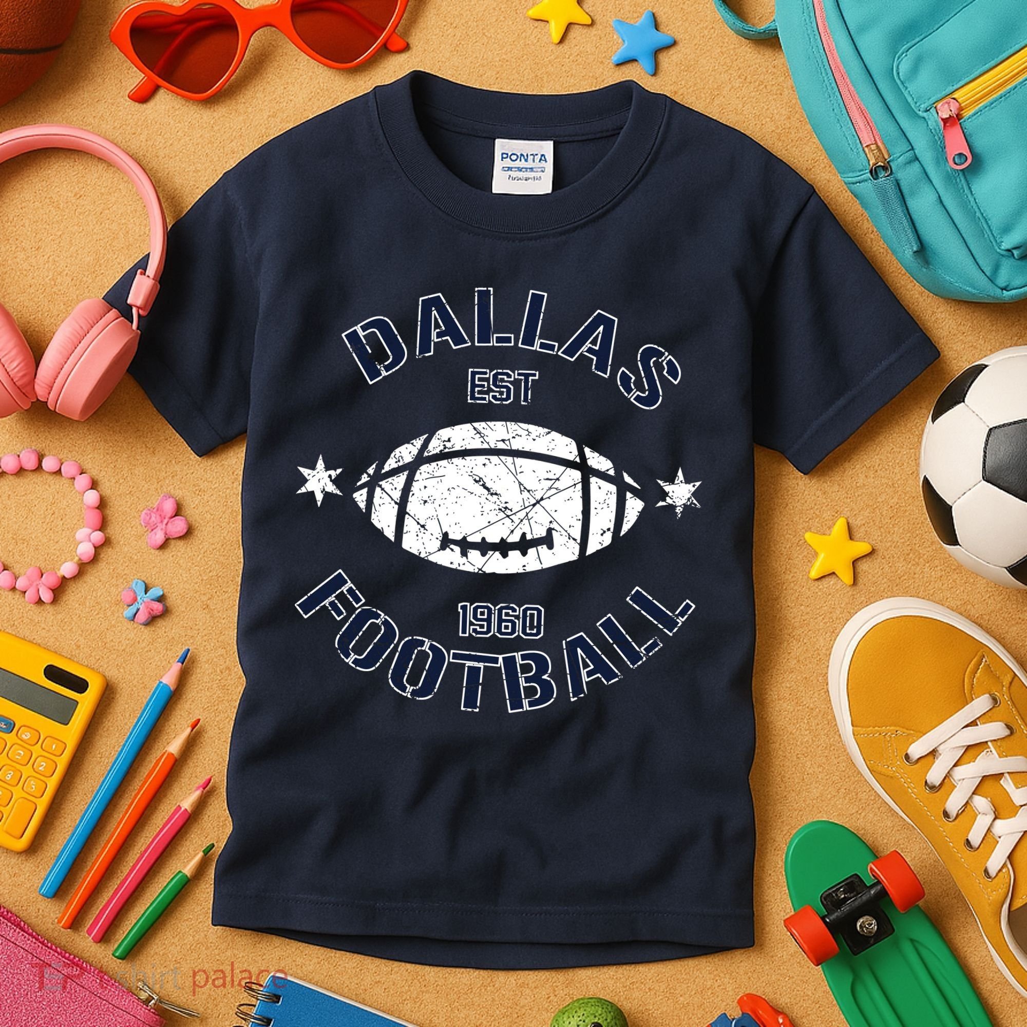 Dallas Football 1960 Kids T-Shirt