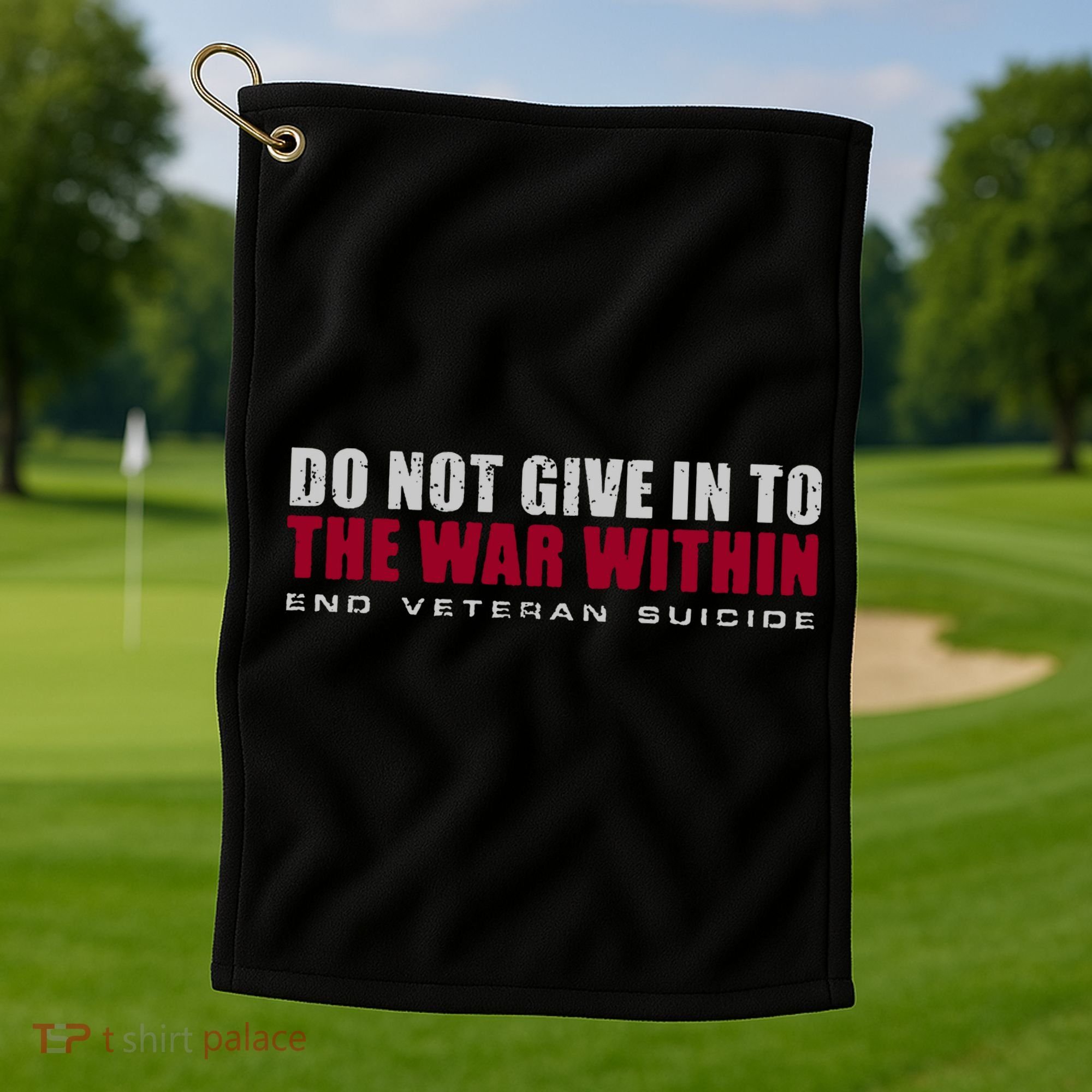 Delta Flight Attendant Veteran Golf Towel