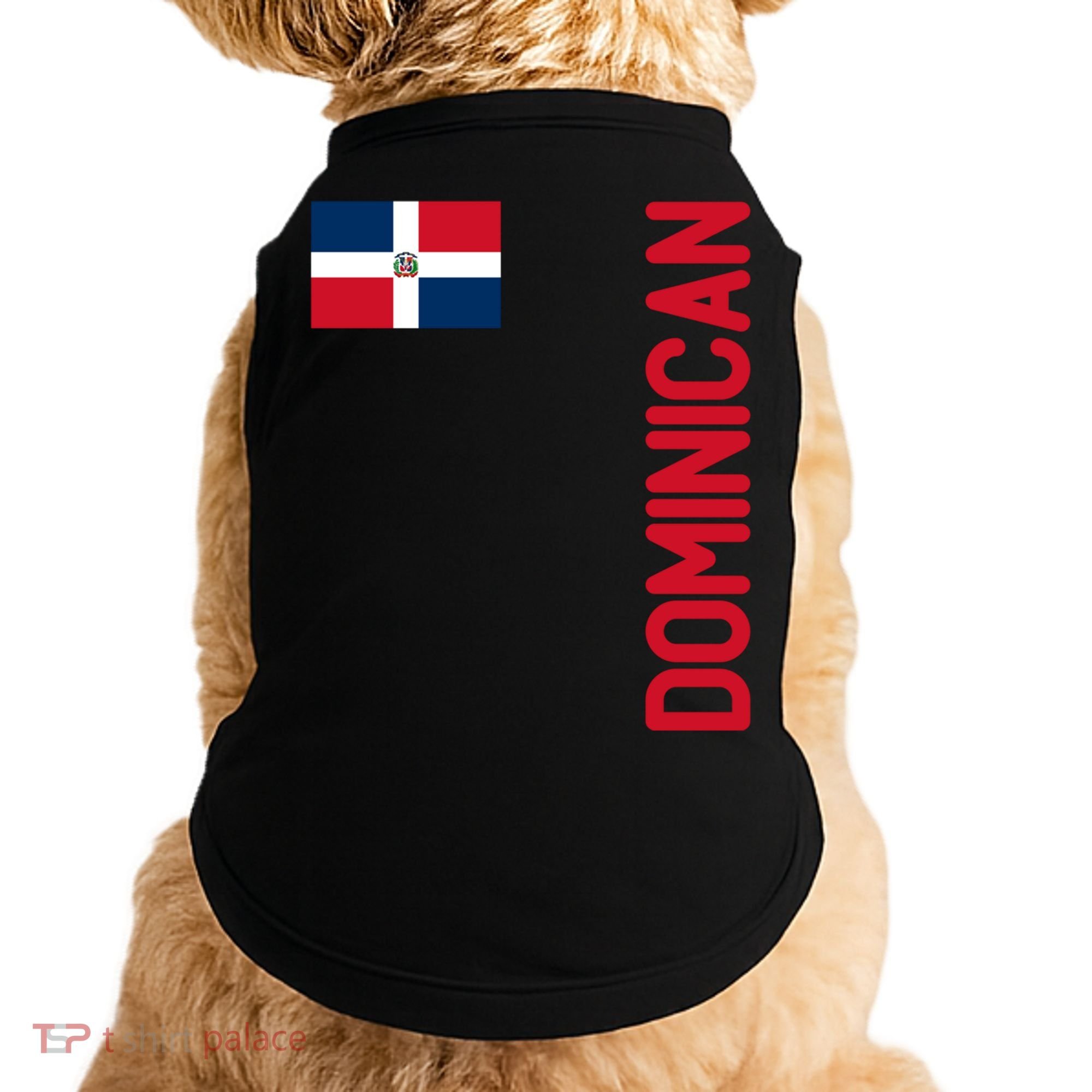 Dominican Flag And Dominican Republic Roots Meaningful Gift Doggie Tank