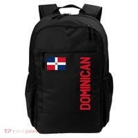 Dominican Flag And Dominican Republic Roots Meaningful Gift Backpack thumb 0