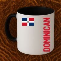 Dominican Flag And Dominican Republic Roots Meaningful Gift Coffee Mug thumb 2
