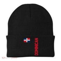 Dominican Flag And Dominican Republic Roots Meaningful Gift Beanie thumb 0