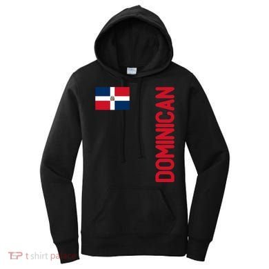 Dominican Flag And Dominican Republic Roots Meaningful Gift Women's Hoodie