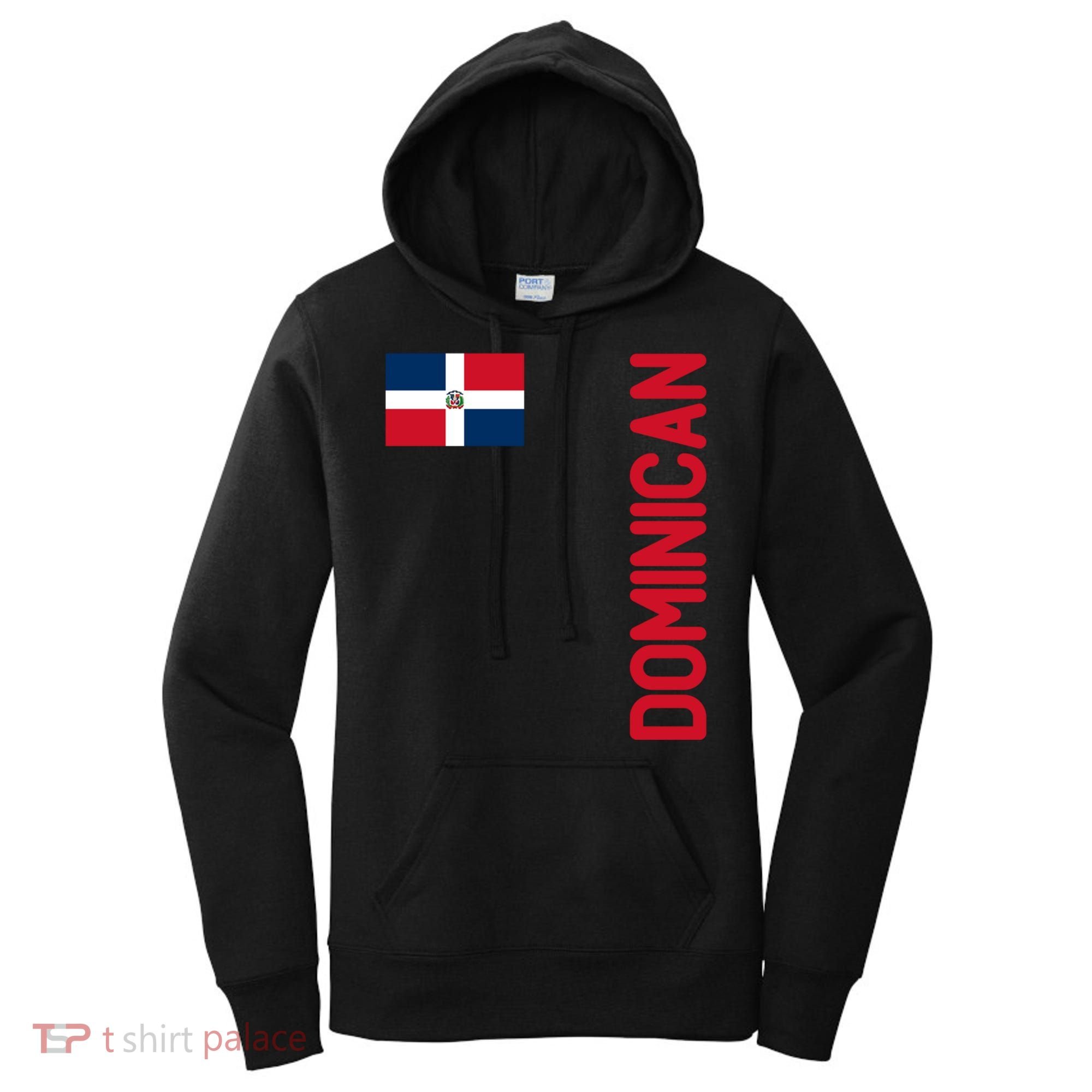 Dominican Flag And Dominican Republic Roots Meaningful Gift Women's Hoodie