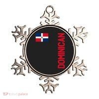 Dominican Flag And Dominican Republic Roots Meaningful Gift Ornament thumb 0