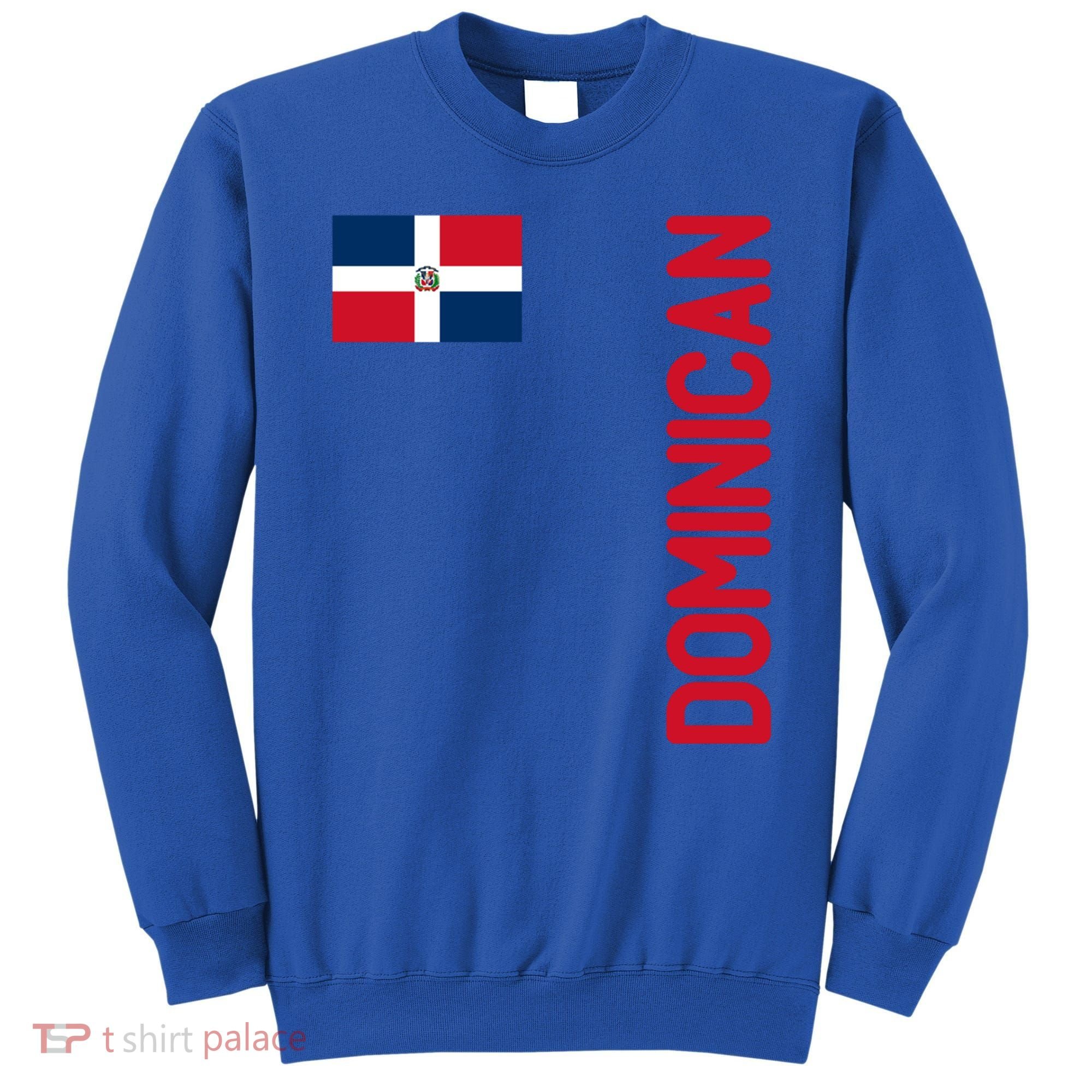 Dominican Flag And Dominican Republic Roots Meaningful Gift Sweatshirt