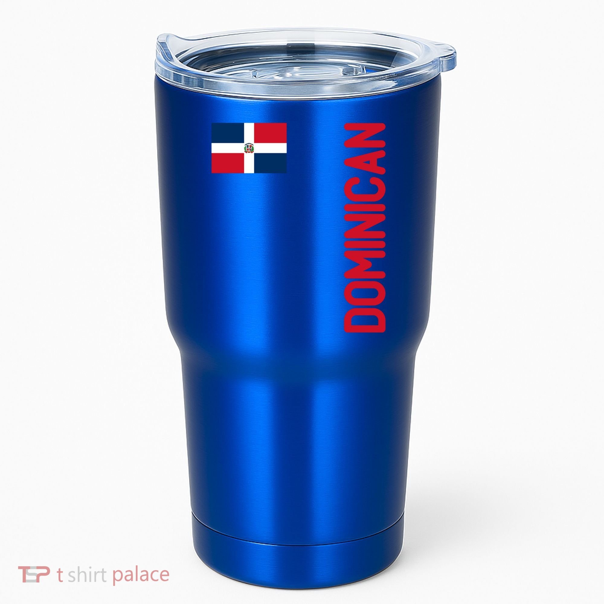 Dominican Flag And Dominican Republic Roots Meaningful Gift Tumbler