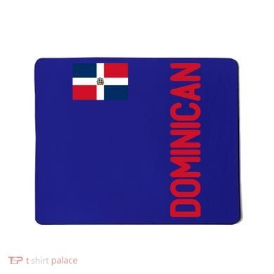 Dominican Flag And Dominican Republic Roots Meaningful Gift Mousepad