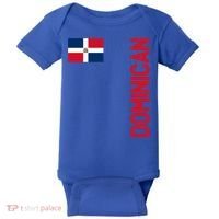 Dominican Flag And Dominican Republic Roots Meaningful Gift Baby Bodysuit thumb 0