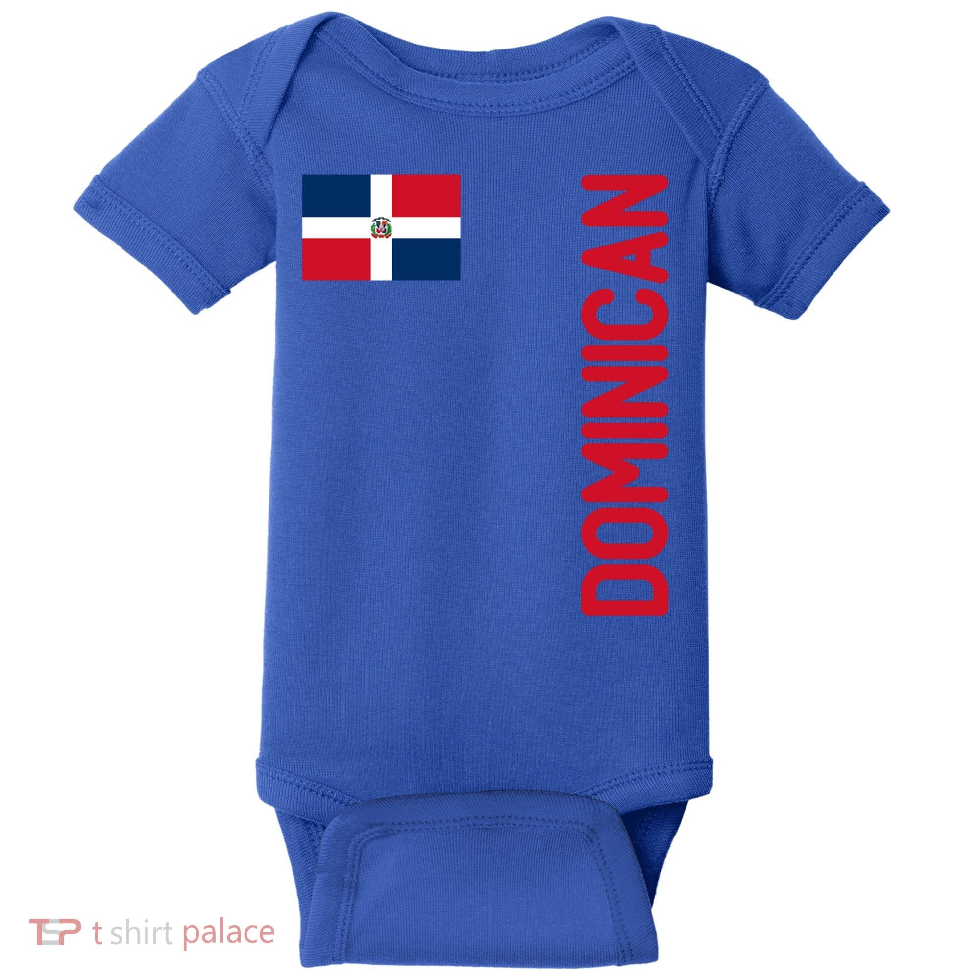 Dominican Flag And Dominican Republic Roots Meaningful Gift Baby Bodysuit
