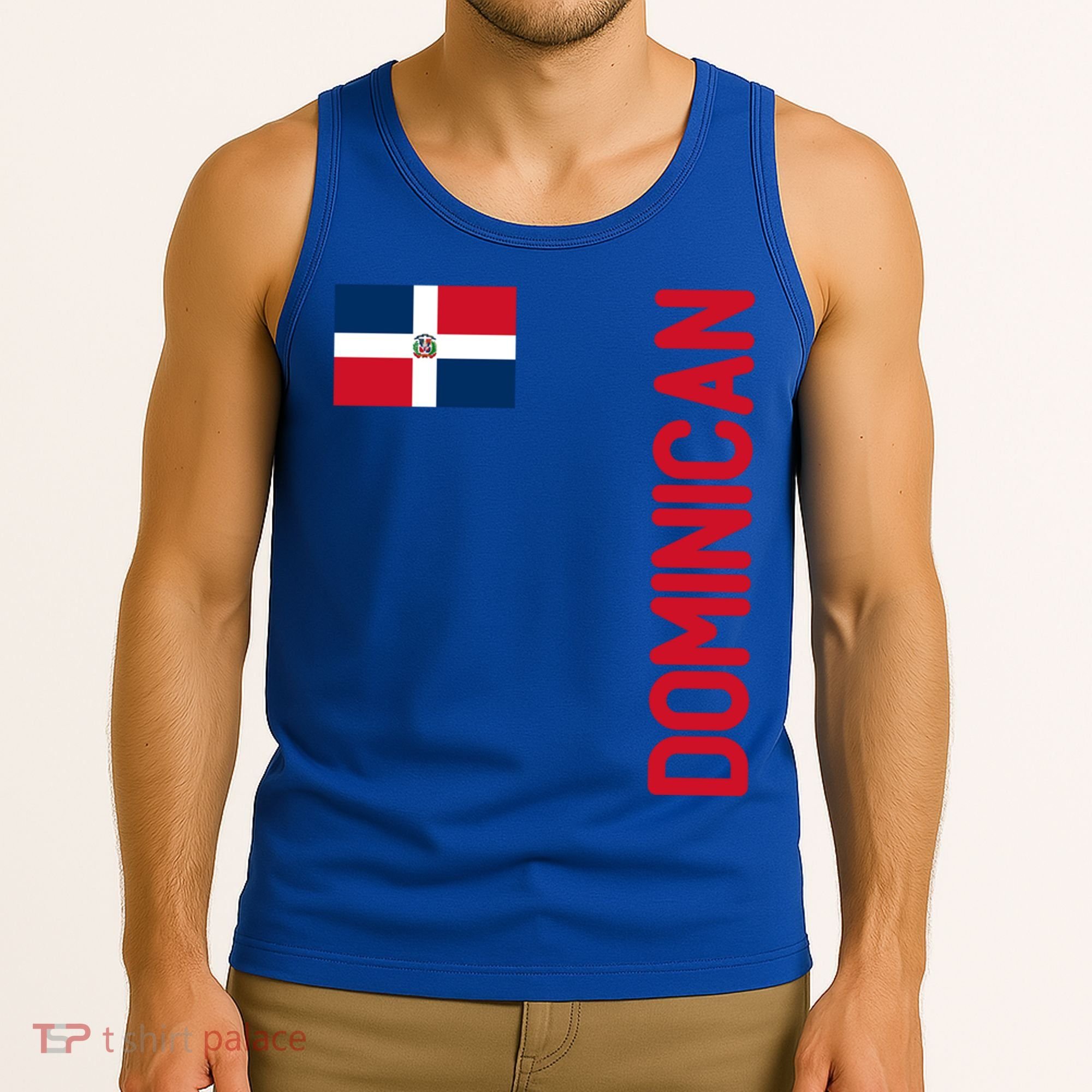 Dominican Flag And Dominican Republic Roots Meaningful Gift Tank Top