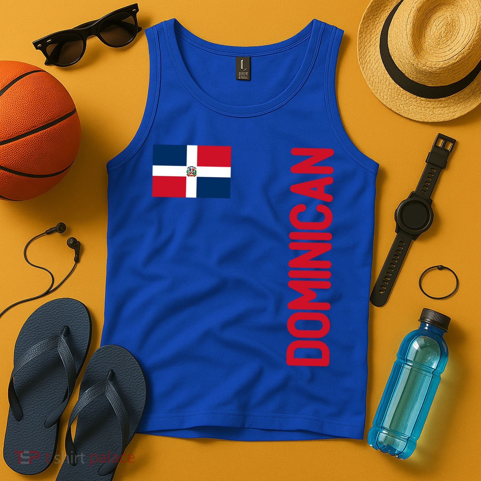Dominican Flag And Dominican Republic Roots Meaningful Gift Tank Top