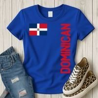 Dominican Flag And Dominican Republic Roots Meaningful Gift Women's T-Shirt thumb 3