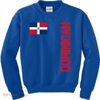 Dominican Flag And Dominican Republic Roots Meaningful Gift Kids Sweatshirt thumb 0