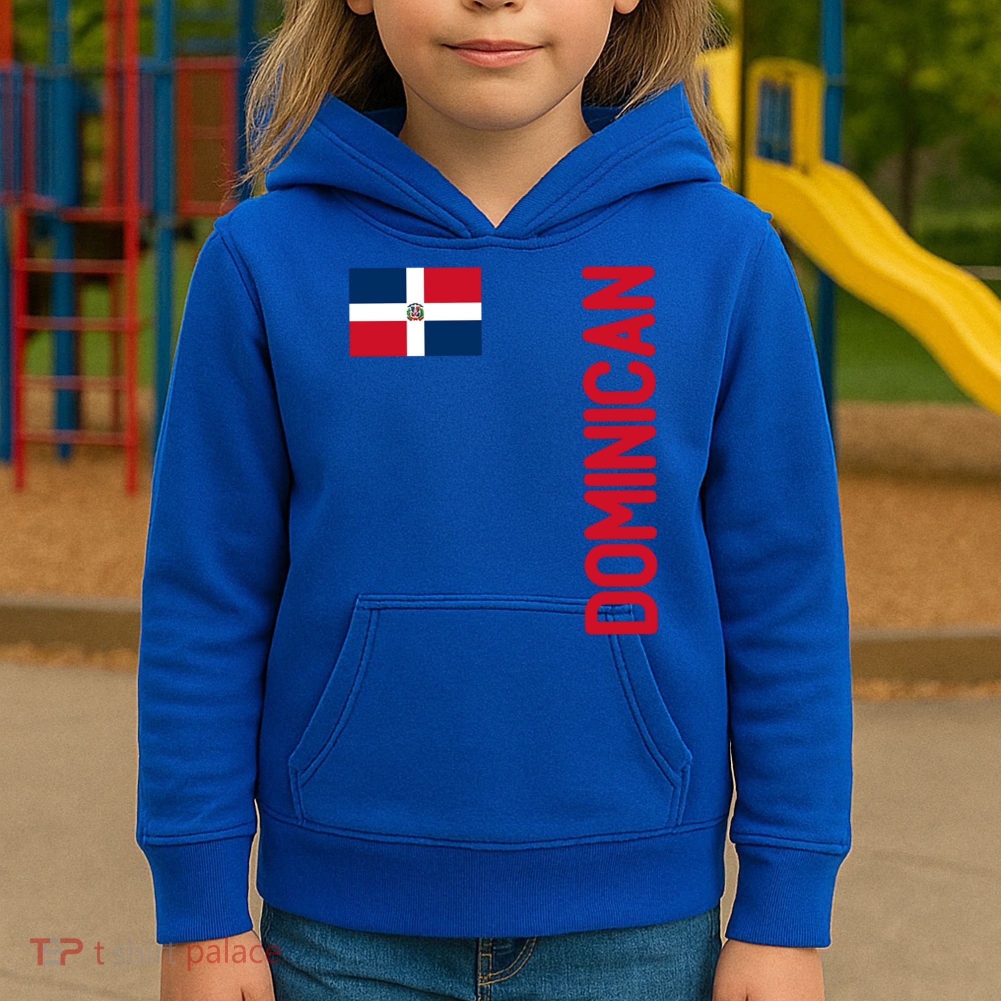 Dominican Flag And Dominican Republic Roots Meaningful Gift Kids Hoodie