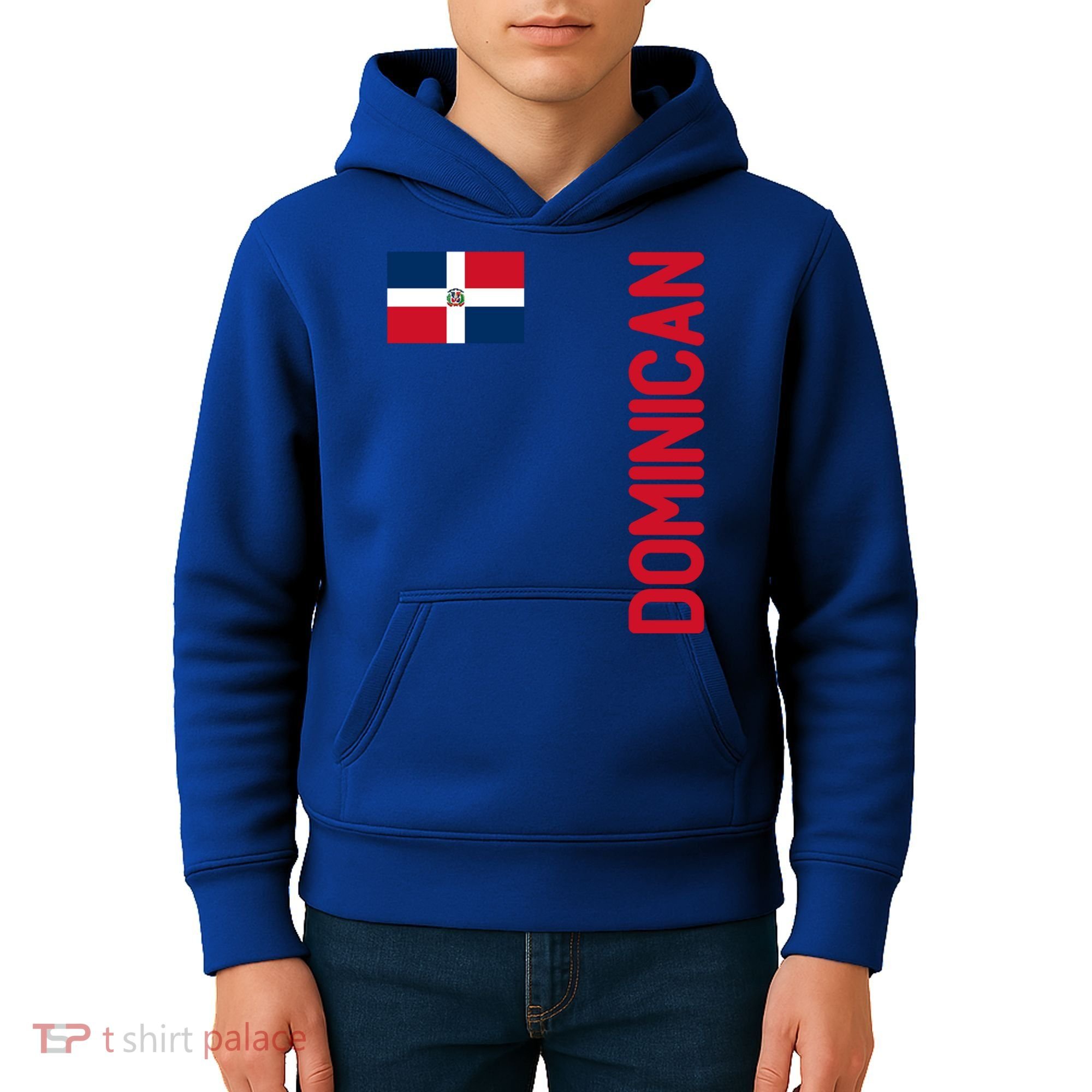 Dominican Flag And Dominican Republic Roots Meaningful Gift Kids Hoodie
