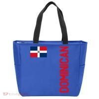 Dominican Flag And Dominican Republic Roots Meaningful Gift Tote Bag thumb 0