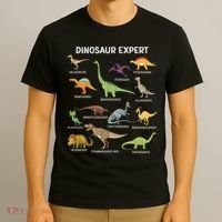 Dinosaur For Adult Cute Dinosaur T-Shirt thumb 3