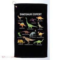 Dinosaur For Adult Cute Dinosaur Golf Towel thumb 0