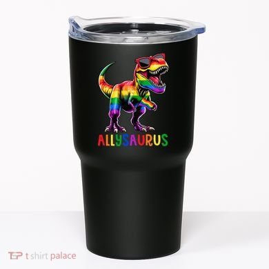 Dinosaur Flag Ally Lgbt Allysaurus Lgbt Pride Tumbler