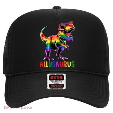 Dinosaur Flag Ally Lgbt Allysaurus Lgbt Pride Hat