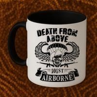 Death From Above 101st Airborne Coffee Mug thumb 2