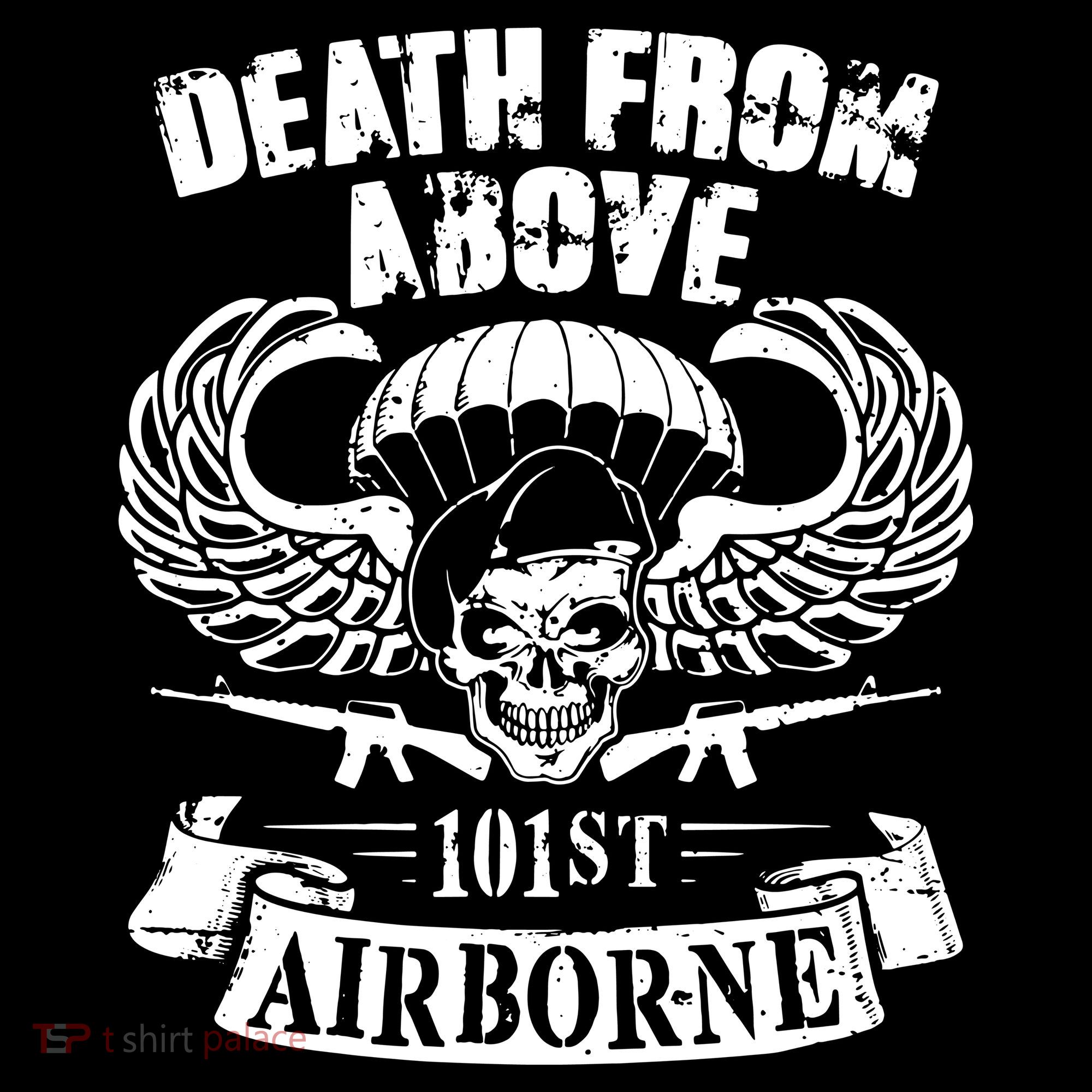 Death From Above 101st Airborne Baby Bodysuit