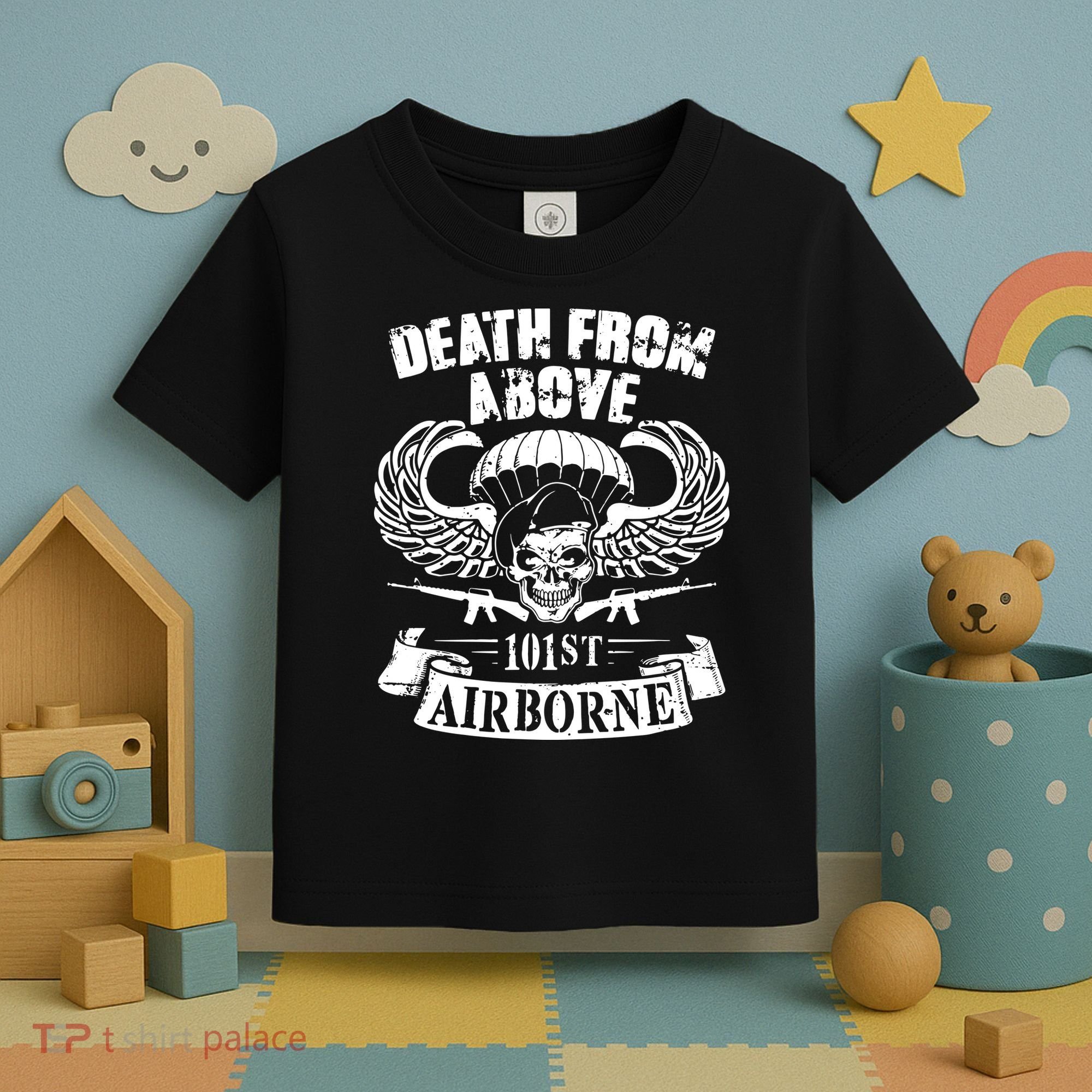 Death From Above 101st Airborne Toddler T-Shirt
