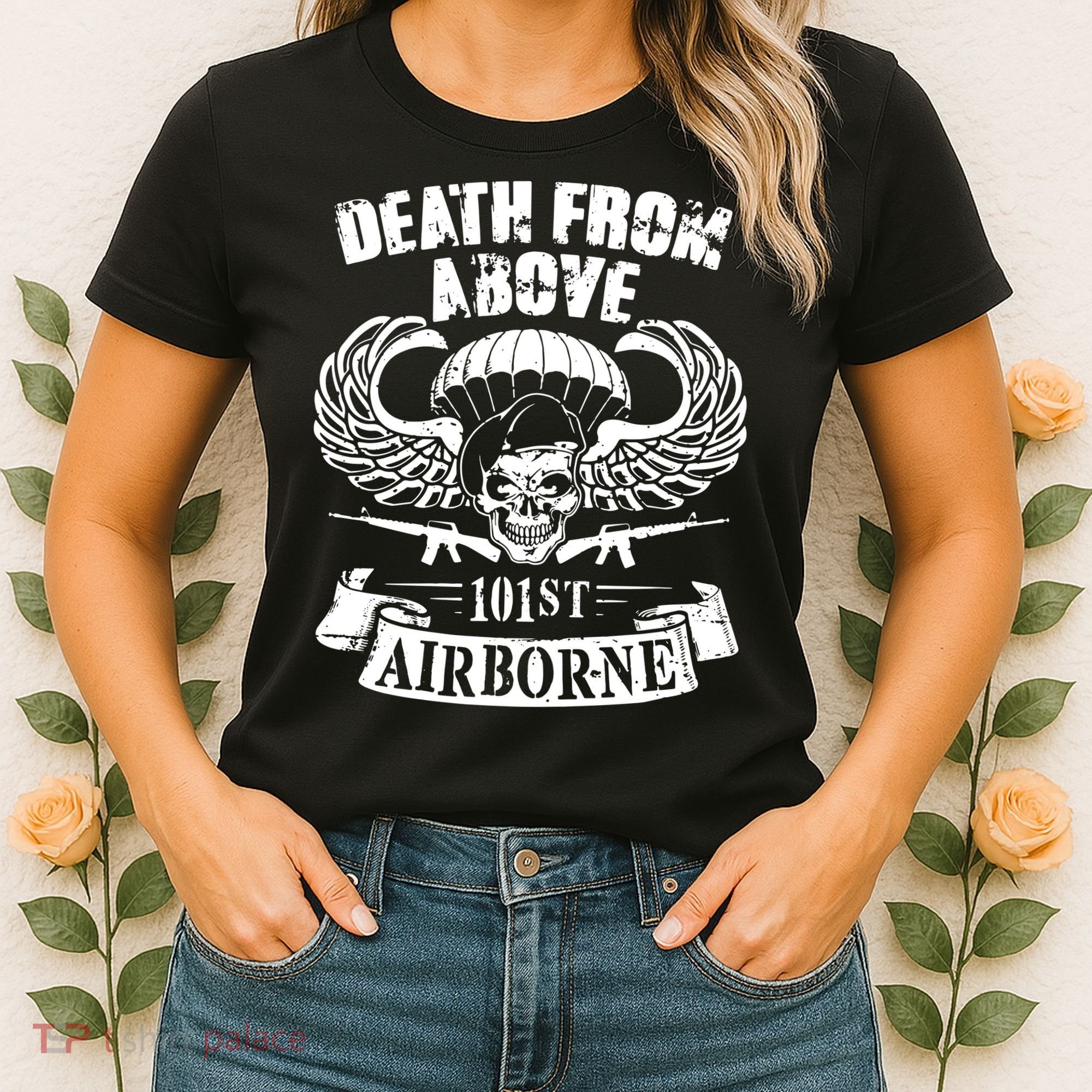 Death From Above 101st Airborne Women's T-Shirt