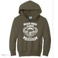 Death From Above 101st Airborne Kids Hoodie thumb 0