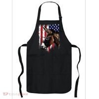 Donkey Farmer American Flag USA Donkey Apron thumb 0