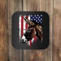Donkey Farmer American Flag USA Donkey Coaster thumb 0