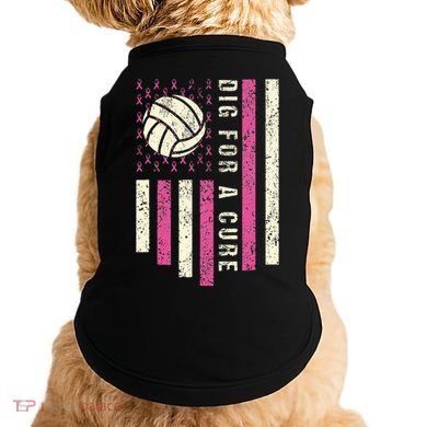 Dig For A Cure Breast Volleyball Doggie Tank