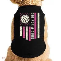 Dig For A Cure Breast Volleyball Doggie Tank thumb 0
