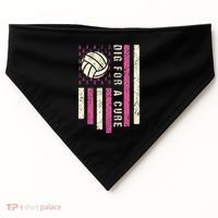Dig For A Cure Breast Volleyball USA-Made Doggie Bandana thumb 0