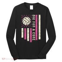 Dig For A Cure Breast Volleyball Long Sleeve Shirt thumb 0