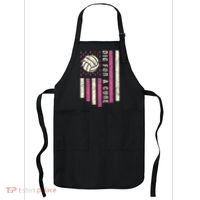Dig For A Cure Breast Volleyball Apron thumb 0