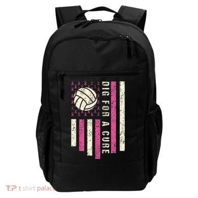 Dig For A Cure Breast Volleyball Backpack