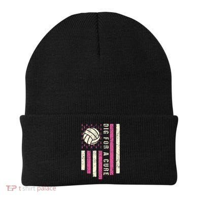 Dig For A Cure Breast Volleyball Beanie