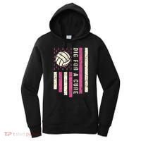 Dig For A Cure Breast Volleyball Women's Hoodie thumb 0