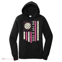 Dig For A Cure Breast Volleyball Women's Hoodie thumb 0