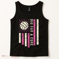 Dig For A Cure Breast Volleyball Tank Top thumb 2