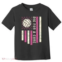 Dig For A Cure Breast Volleyball Toddler T-Shirt thumb 0
