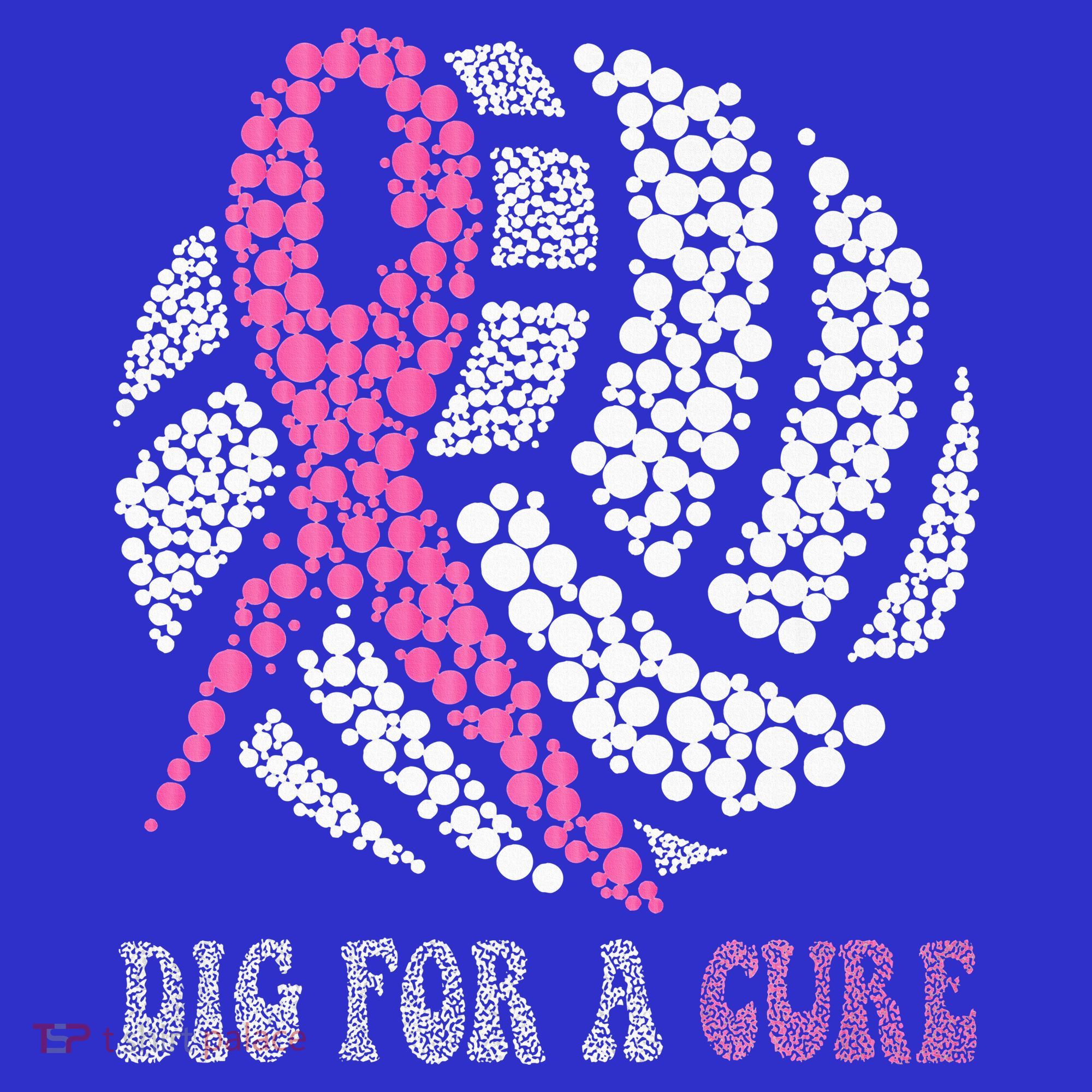 Dig For A Cure Breast Cancer Awareness Volleyball Pink Out Women's Tank Top